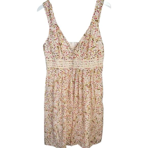 Sundance Dresses & Skirts - Sundance Midi Sleeveless V-neck Floral Cotton Dress W1791 Sz 16